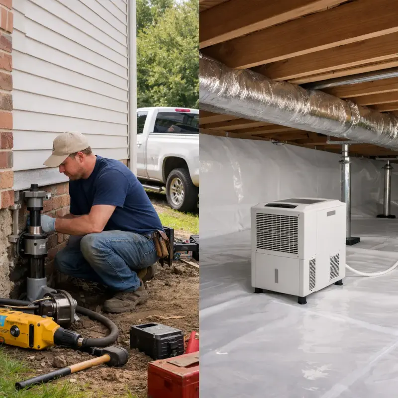 Crawl Space Encapsulation Brentwood