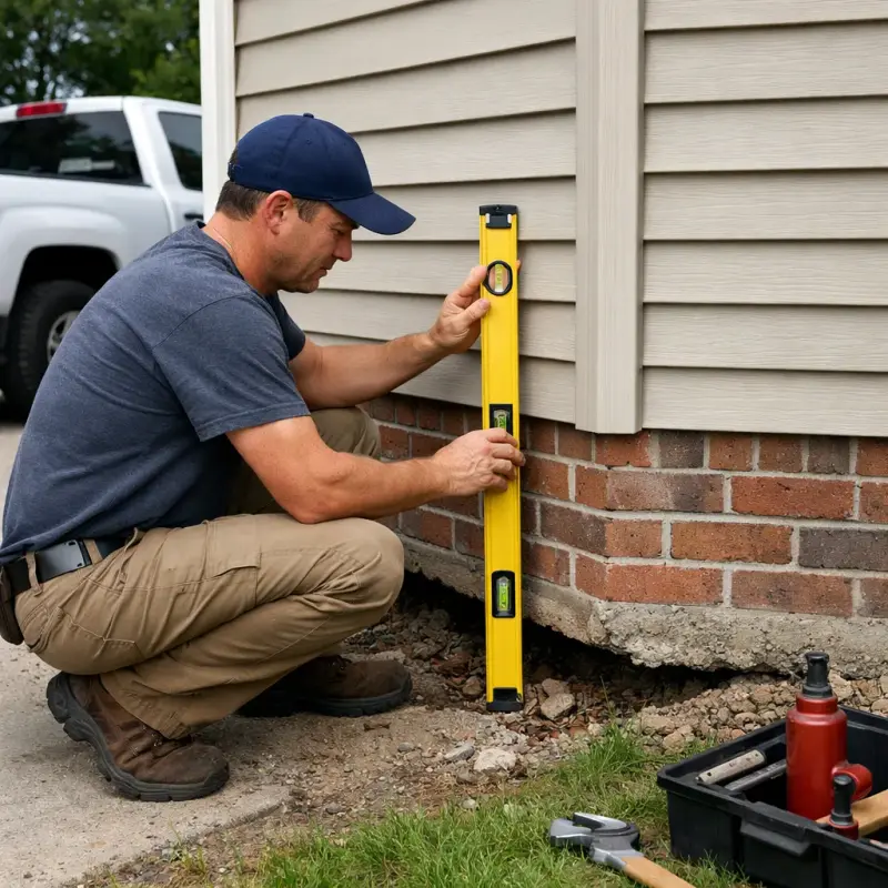 Foundation Settling Repair Brentwood