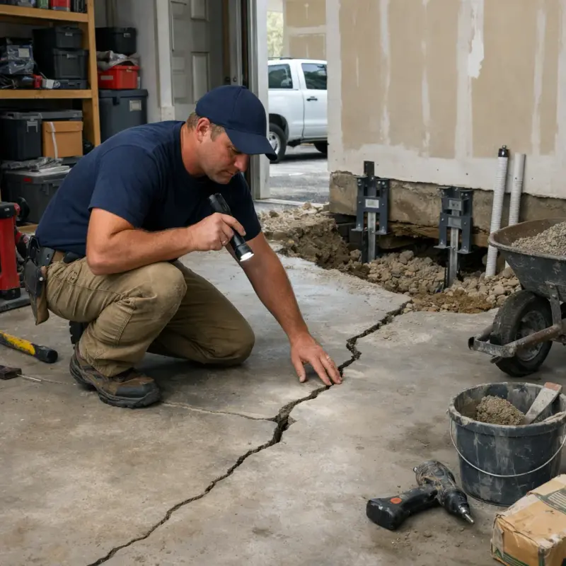 Slab Foundation Repair Brentwood